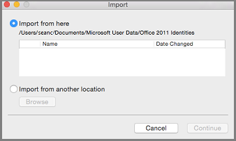 Import Outlook For Mac